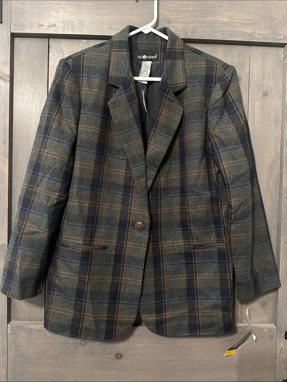 NWT Vintage Wool Blend Sag Harbor Blazer